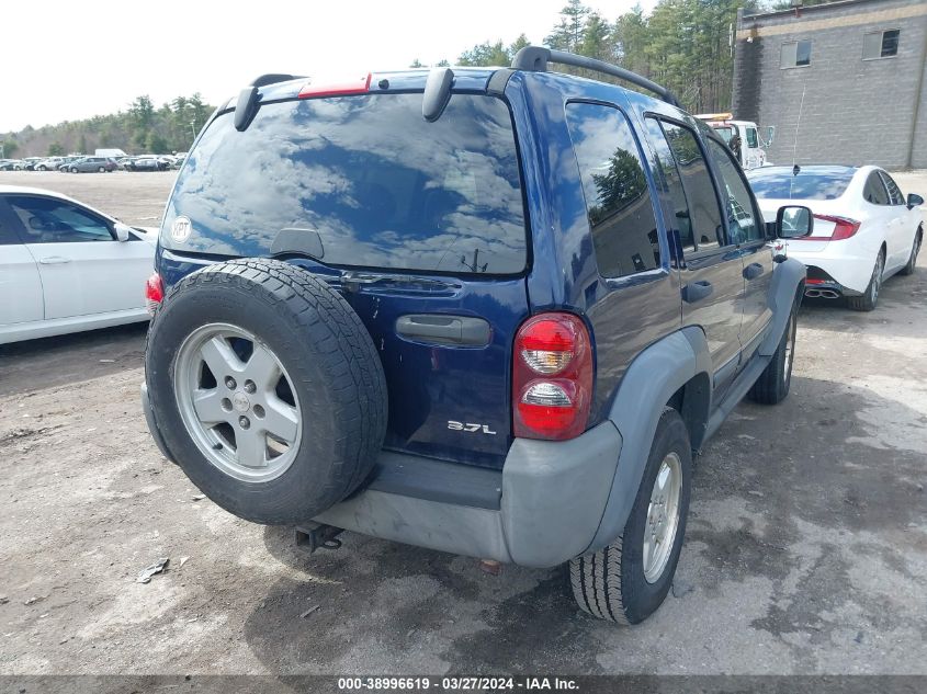 2006 Jeep Liberty Sport VIN: 1J4GL48K66W171032 Lot: 40811392