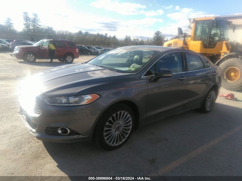 2014 Ford Fusion Titanium VIN: 3FA6P0K97ER344486 Lot: 38996804