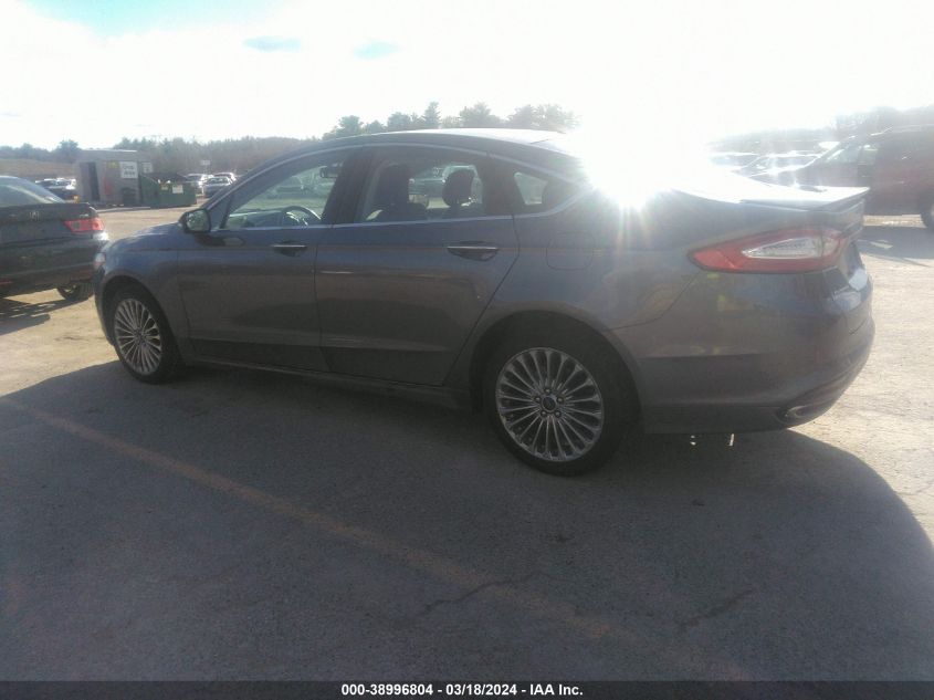 2014 Ford Fusion Titanium VIN: 3FA6P0K97ER344486 Lot: 38996804