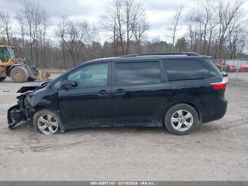 2020 Toyota Sienna Le VIN: 5TDKZ3DC0LS087324 Lot: 38997143