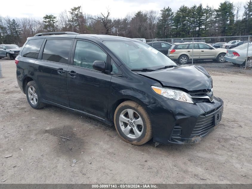 VIN 5TDKZ3DC0LS087324 2020 Toyota Sienna, LE no.1