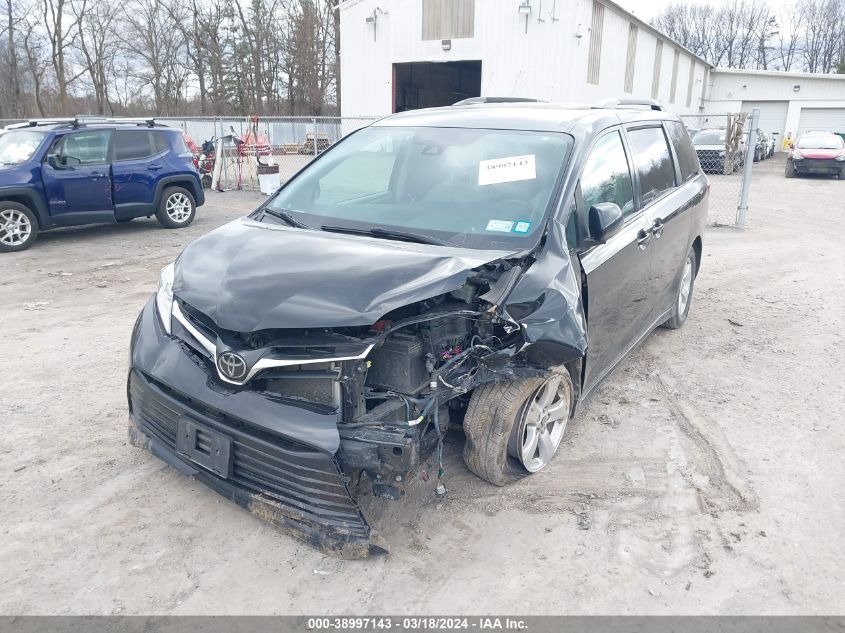 2020 Toyota Sienna Le VIN: 5TDKZ3DC0LS087324 Lot: 38997143