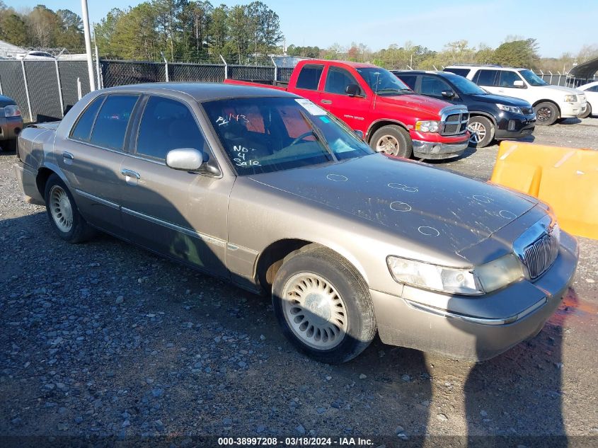 2001 Mercury Grand Marquis Ls VIN: 2MEFM75W21X626204 Lot: 38997208