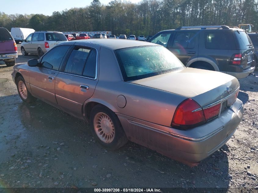 2001 Mercury Grand Marquis Ls VIN: 2MEFM75W21X626204 Lot: 38997208