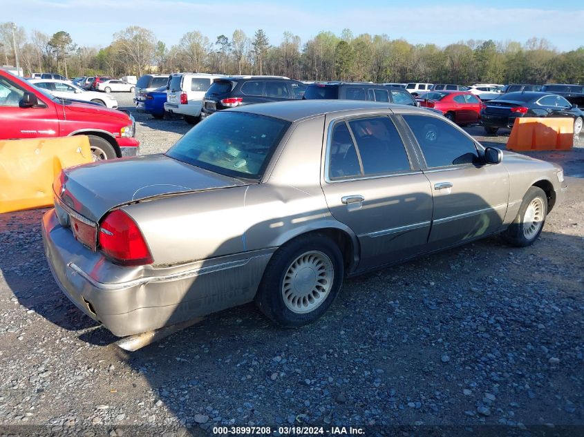 2001 Mercury Grand Marquis Ls VIN: 2MEFM75W21X626204 Lot: 38997208