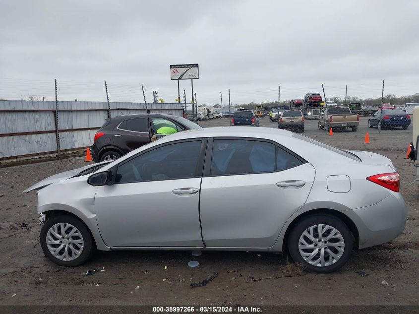 2019 Toyota Corolla Le VIN: 5YFBURHEXKP893076 Lot: 38997266