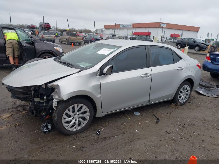 2019 Toyota Corolla Le VIN: 5YFBURHEXKP893076 Lot: 38997266