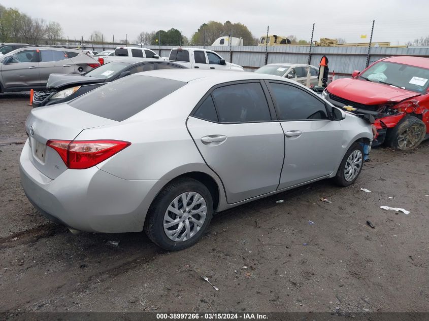 2019 Toyota Corolla Le VIN: 5YFBURHEXKP893076 Lot: 38997266