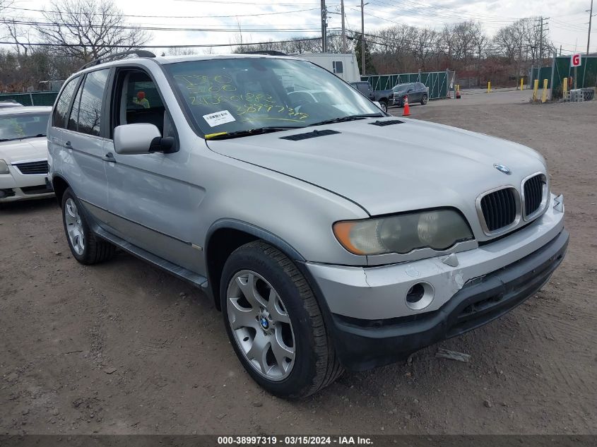 2001 BMW X5 3.0 VIN: WBAFA535X1LM64566 Lot: 38997319