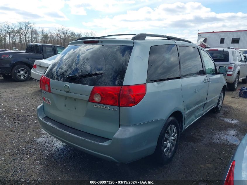 2008 Toyota Sienna Le VIN: 5TDZK23C88S202094 Lot: 38997326