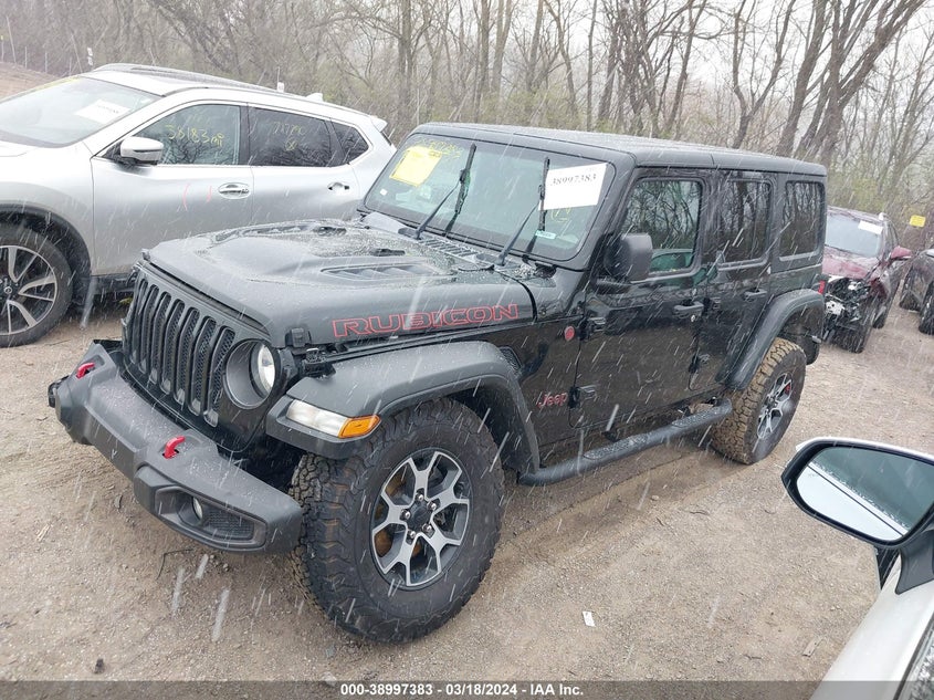 2020 JEEP WRANGLER UNLIMITED RUBICON 4X4 - 1C4HJXFN6LW126179