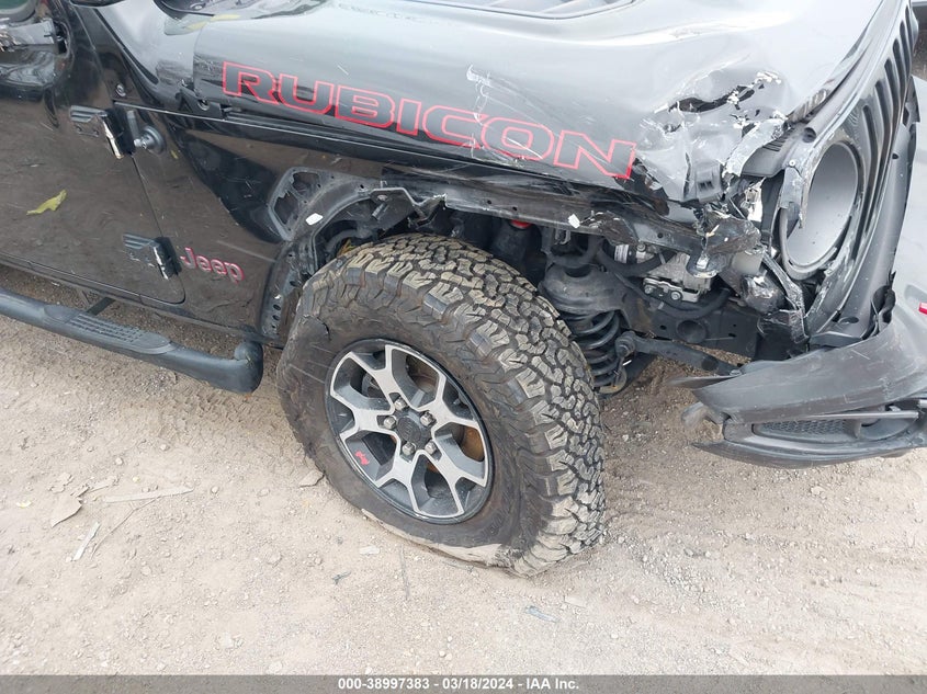 2020 JEEP WRANGLER UNLIMITED RUBICON 4X4 - 1C4HJXFN6LW126179