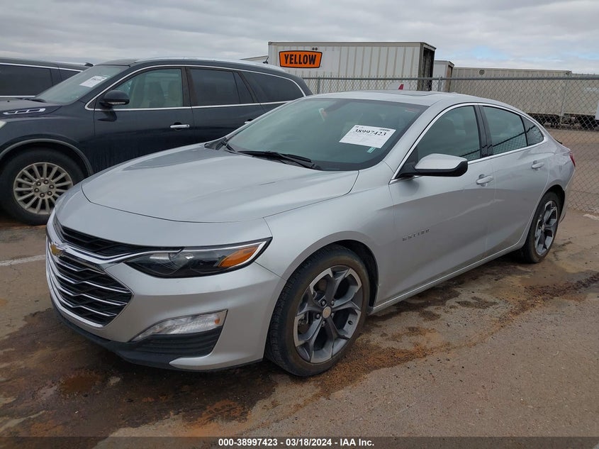 VIN 1G1ZD5STXNF118960 2022 CHEVROLET MALIBU FWD LT