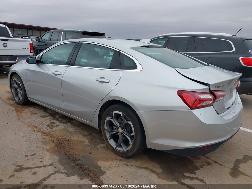 VIN 1G1ZD5STXNF118960 2022 CHEVROLET MALIBU FWD LT