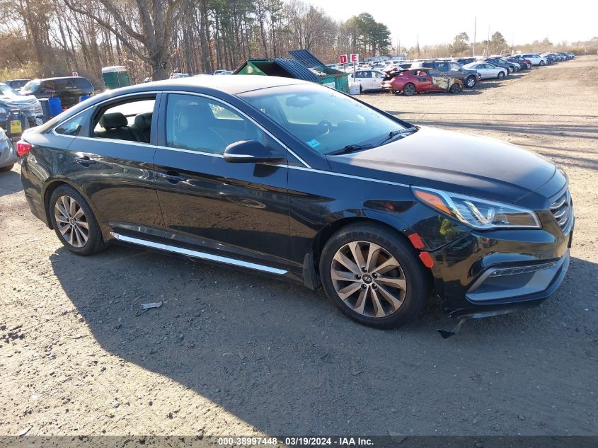 2017 Hyundai Sonata Sport VIN: 5NPE34AF6HH450581 Lot: 38997448