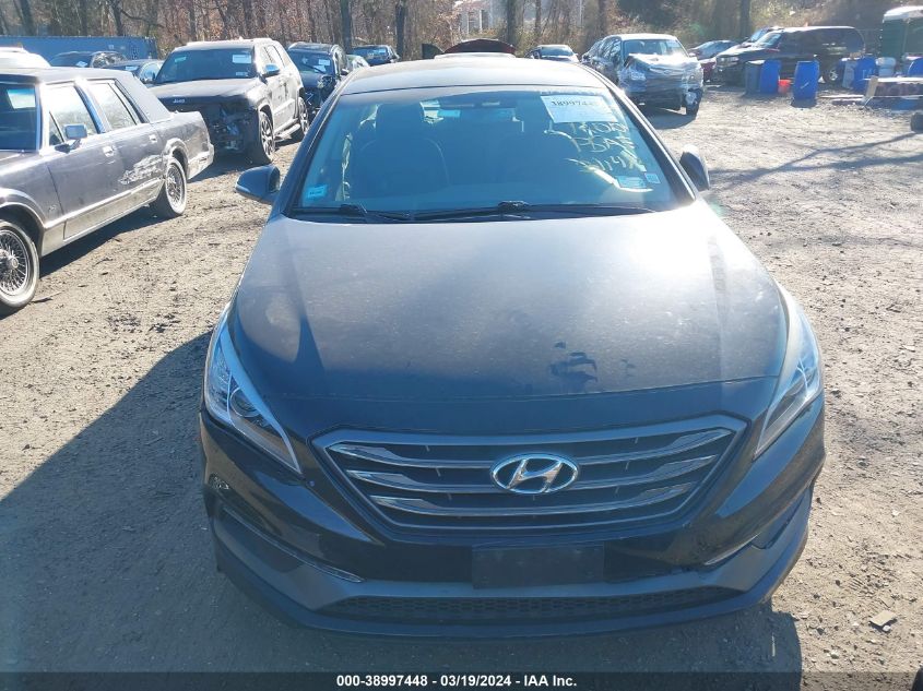 2017 Hyundai Sonata Sport VIN: 5NPE34AF6HH450581 Lot: 38997448