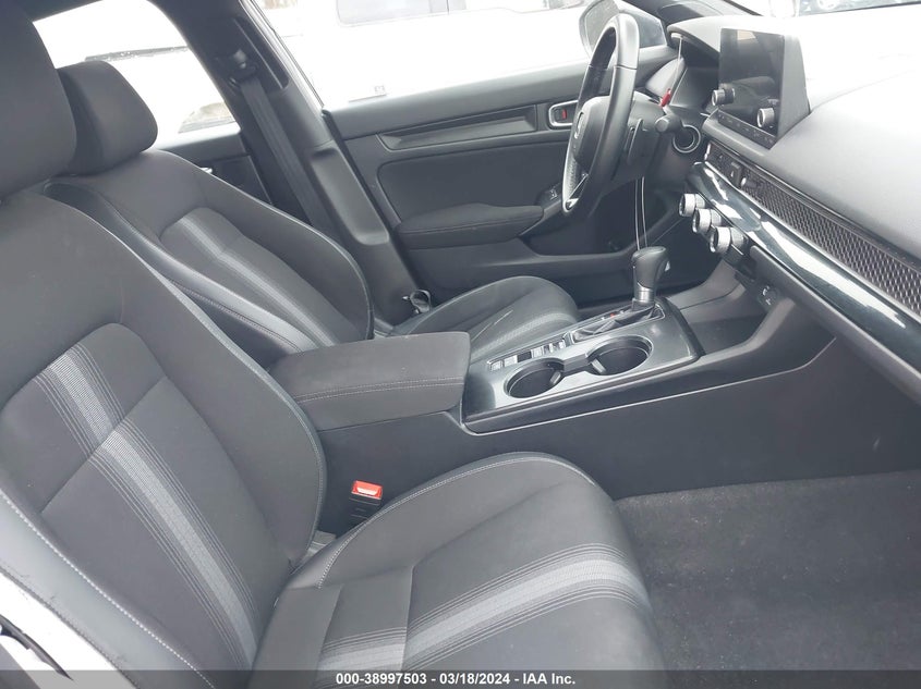 VIN 2HGFE2F58NH569001 2022 HONDA CIVIC SPORT