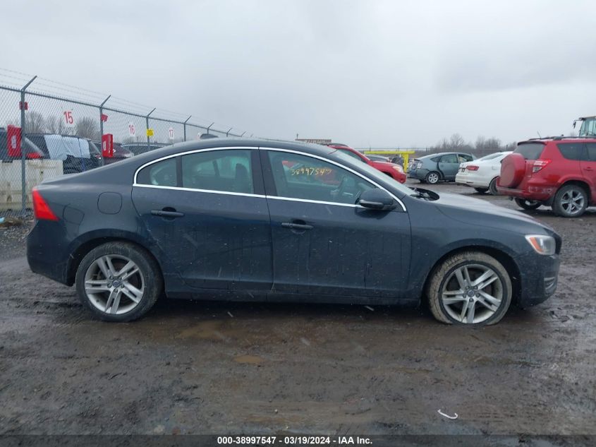 2014 Volvo S60 VIN: YV1612FH0E2276748 Lot: 38997547