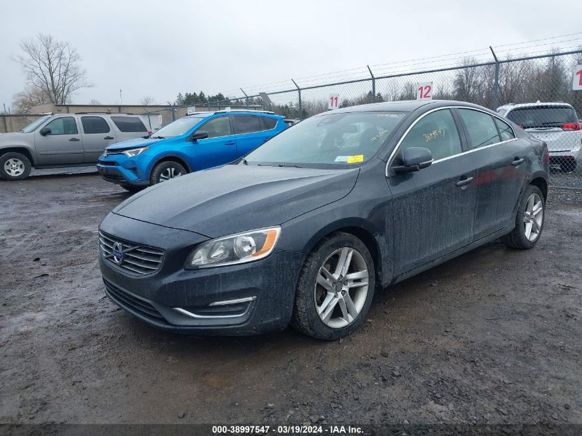 2014 Volvo S60 VIN: YV1612FH0E2276748 Lot: 38997547