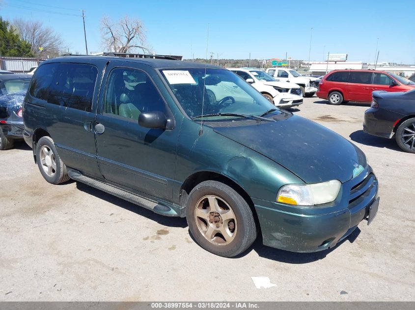 4N2ZN16T42D813706 2002 Nissan Quest Se