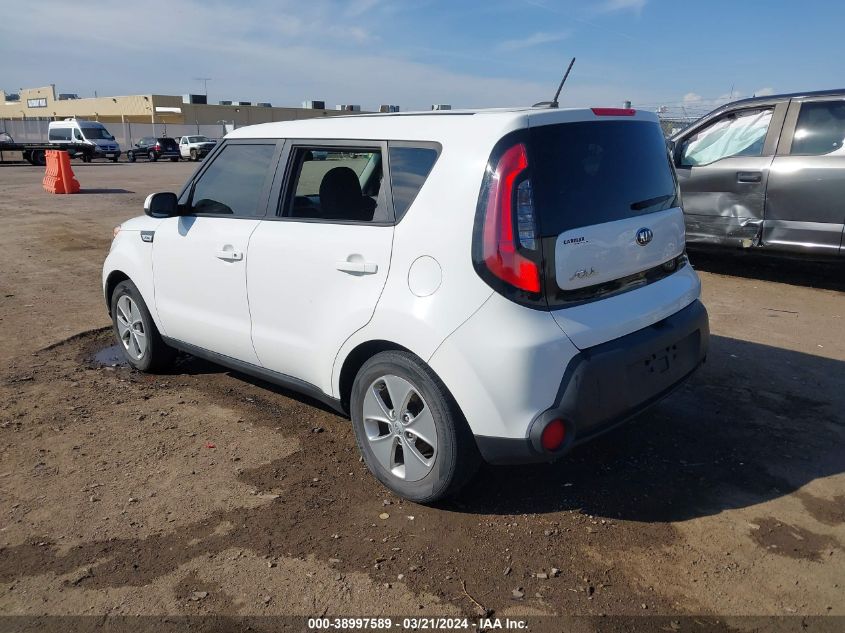 2016 Kia Soul VIN: KNDJN2A21G7292440 Lot: 38997589