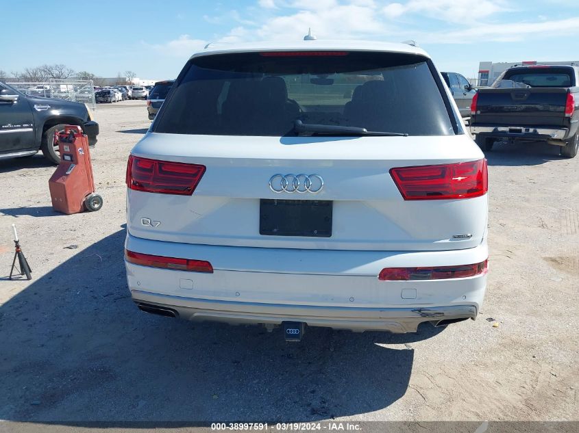 2019 Audi Q7 VIN: WA1LHAF73KD038571 Lot: 38997591