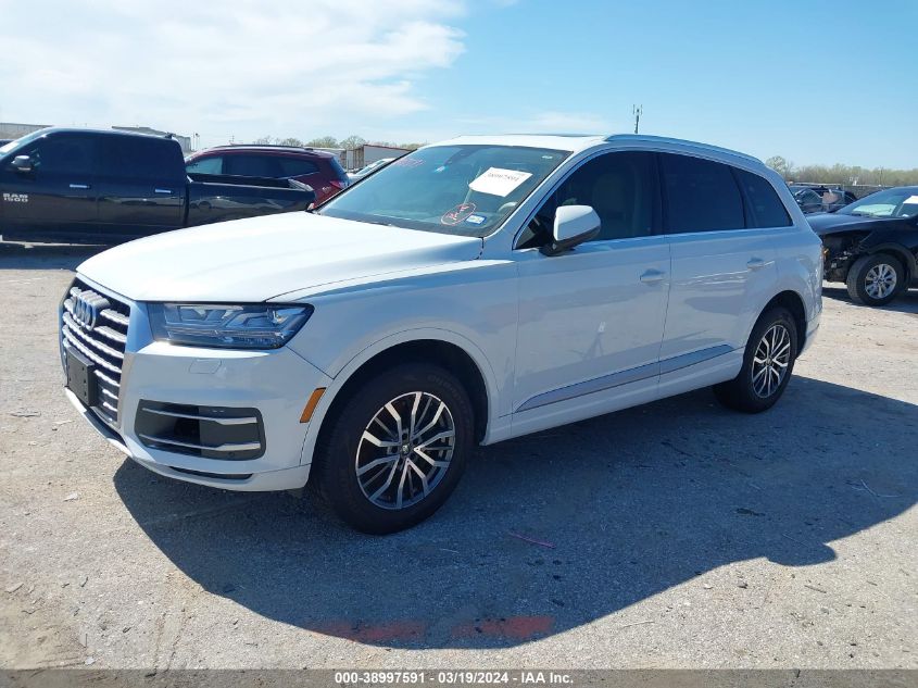 2019 Audi Q7 VIN: WA1LHAF73KD038571 Lot: 38997591