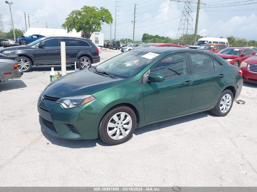 2T1BURHE7EC151349 | 2014 TOYOTA COROLLA