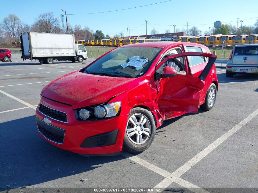 2016 Chevrolet Sonic Lt Auto VIN: 1G1JC6SH5G4134287 Lot: 38997617