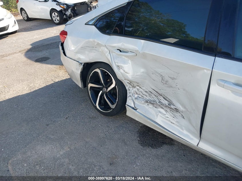 2022 HONDA ACCORD 1.5L I4   N(VIN: 1HGCV1F35NA060056