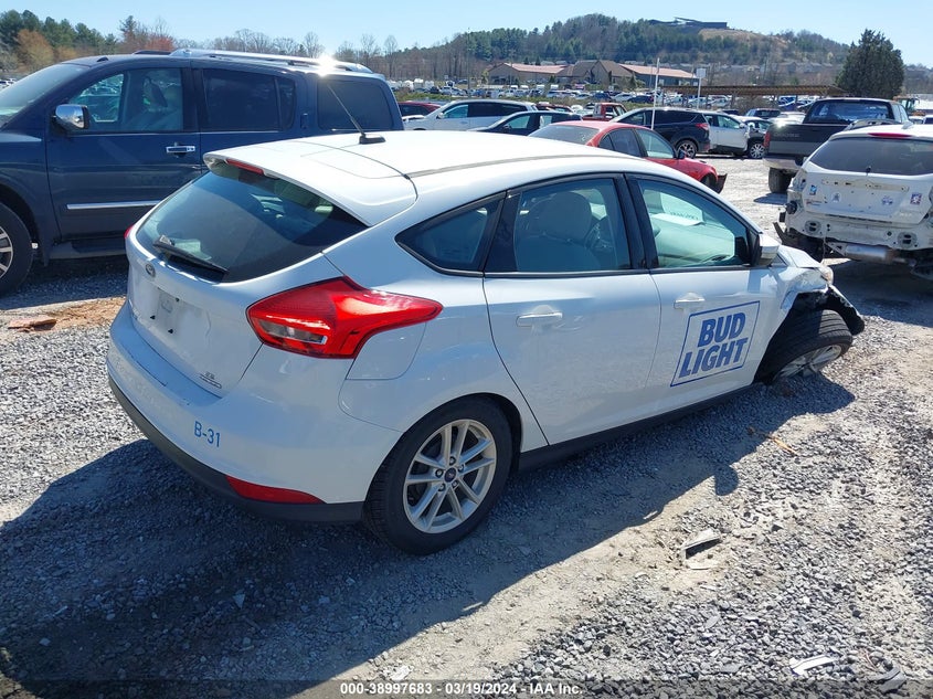2016 FORD FOCUS SE - 1FADP3K29GL374909