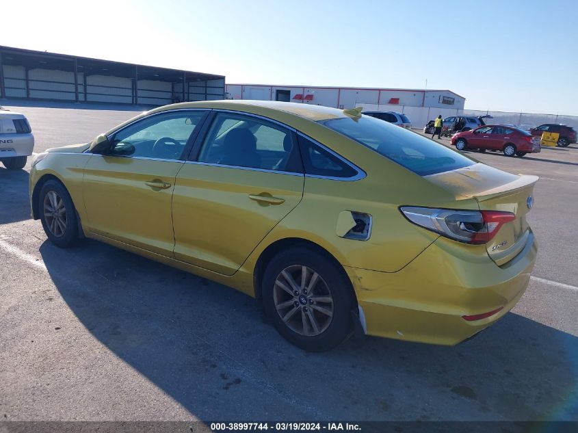 2015 Hyundai Sonata Se VIN: 5NPE24AF4FH070316 Lot: 38997744