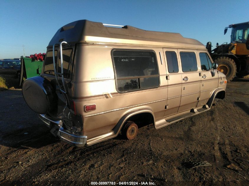 1995 Chevrolet G20 VIN: 1GBEG25K6SF160265 Lot: 38997783