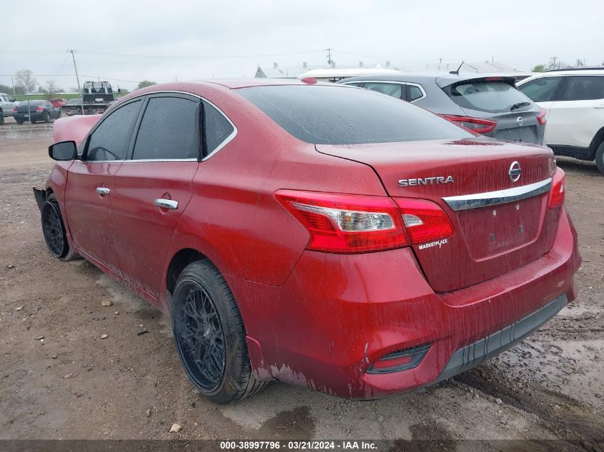 2017 Nissan Sentra Sv VIN: 3N1AB7AP4HY211385 Lot: 38997796