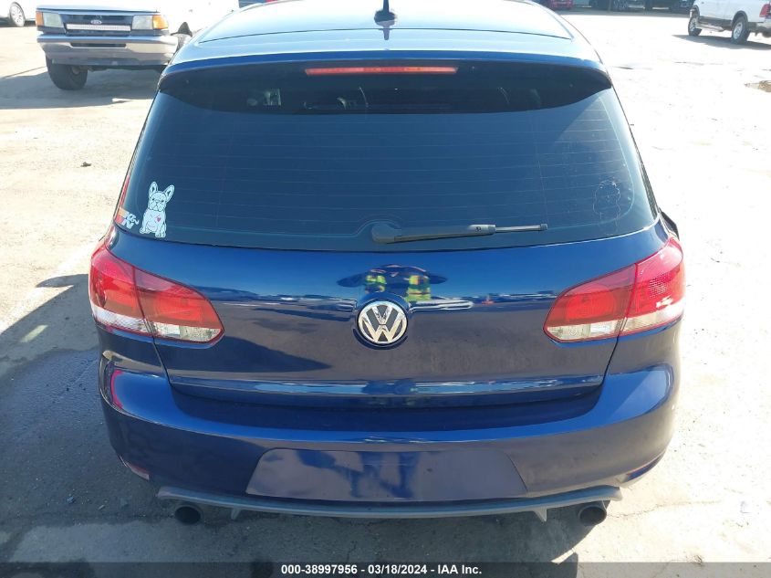 2012 Volkswagen Gti 2-Door VIN: WVWFV7AJ1CW193272 Lot: 38997956