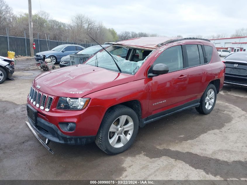 2015 Jeep Compass Sport VIN: 1C4NJDBB7FD135146 Lot: 38998075