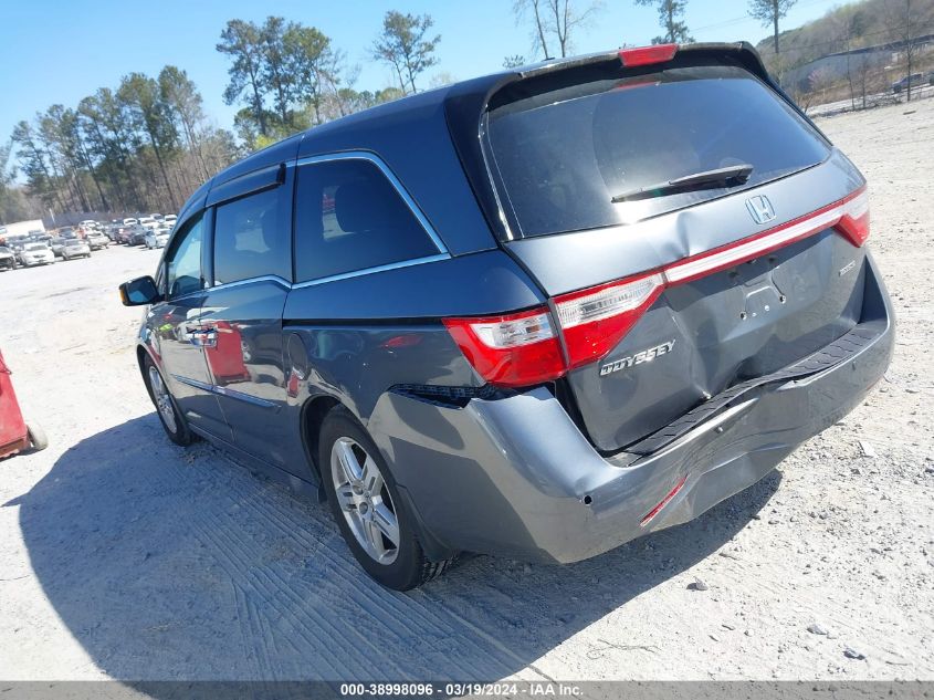 2013 Honda Odyssey Touring/Touring Elite VIN: 5FNRL5H99DB030040 Lot: 38998096