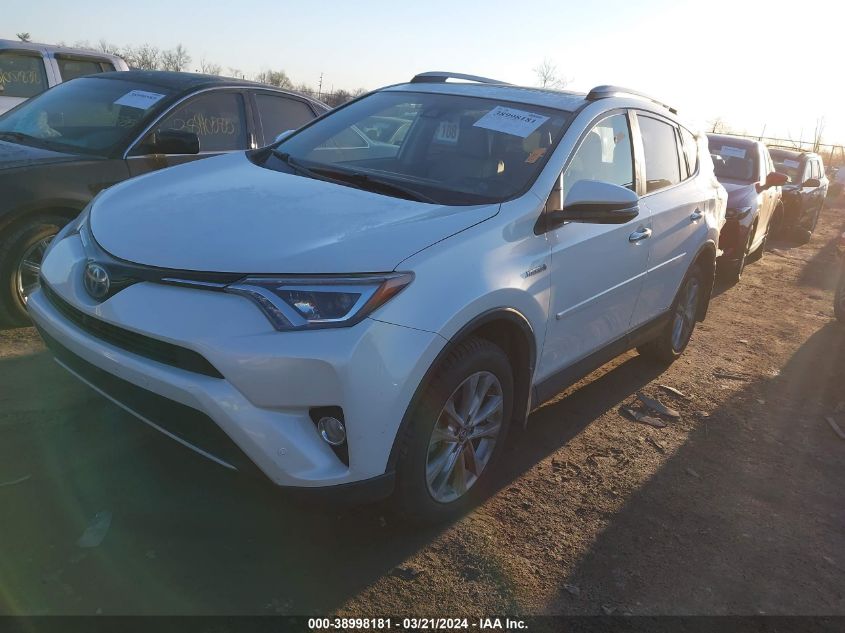 2017 Toyota Rav4 Hybrid Limited VIN: JTMDJREV8HD089246 Lot: 38998181