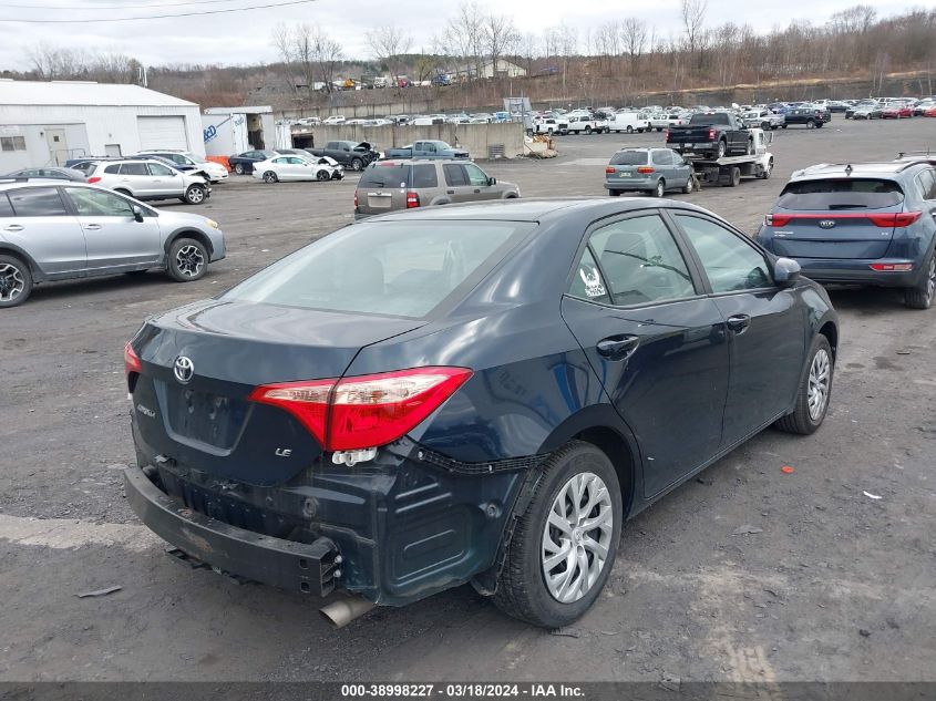 2018 TOYOTA COROLLA LE - 2T1BURHE1JC049149