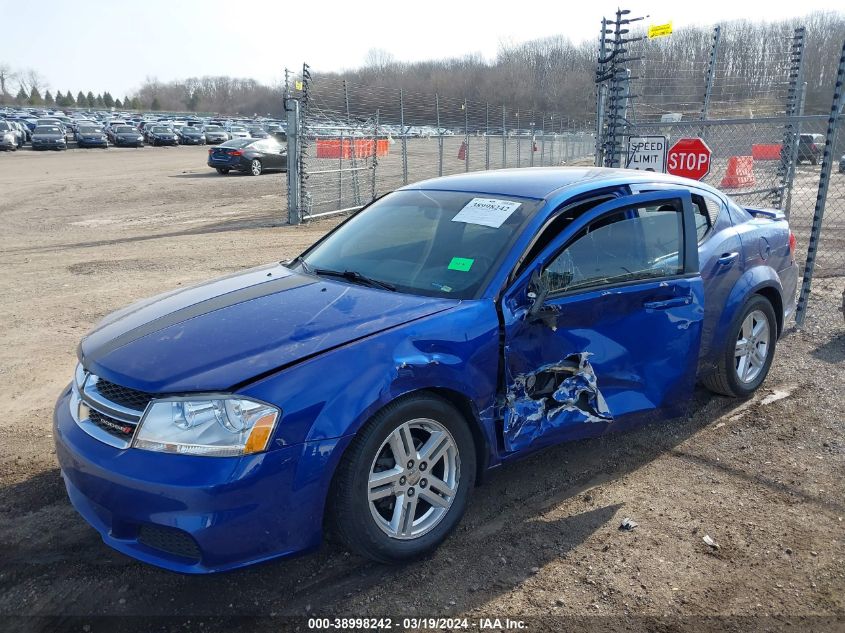 VIN 1C3CDZAG9EN232998 2014 DODGE AVENGER no.2