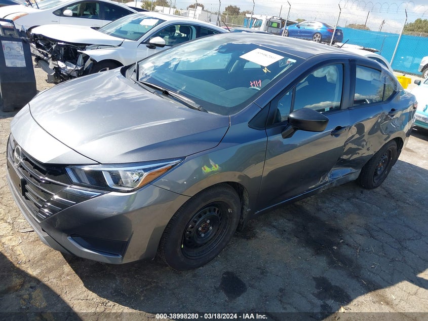 2023 NISSAN VERSA 1.6 S XTRONIC CVT - 3N1CN8DV3PL867511