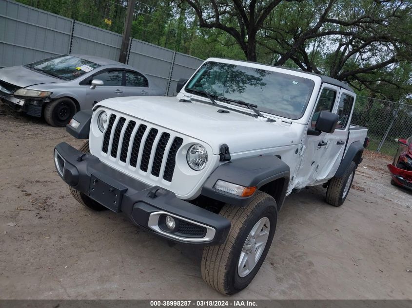2023 JEEP GLADIATOR 3.6L V6   N(VIN: 1C6HJTAGXPL522177