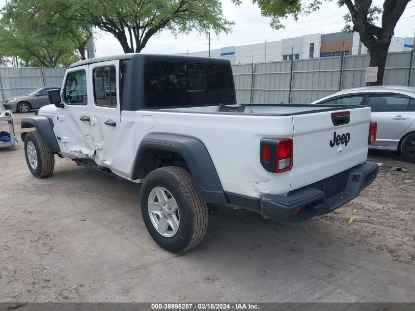 2023 JEEP GLADIATOR 3.6L V6   N(VIN: 1C6HJTAGXPL522177