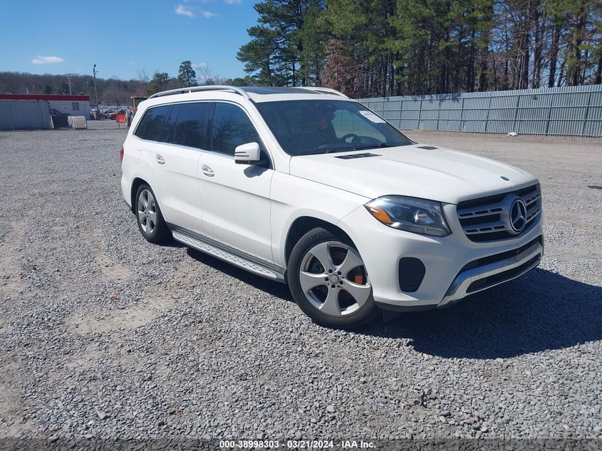 2017 Mercedes-Benz Gls 450 4Matic VIN: 4JGDF6EE0HA829742 Lot: 38998303
