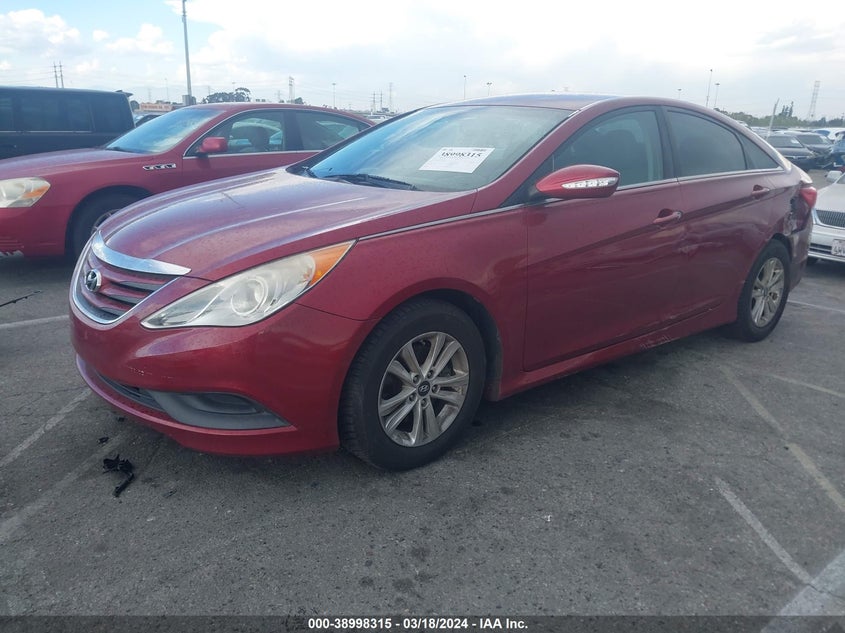 2014 HYUNDAI SONATA GLS - 5NPEB4AC2EH885778