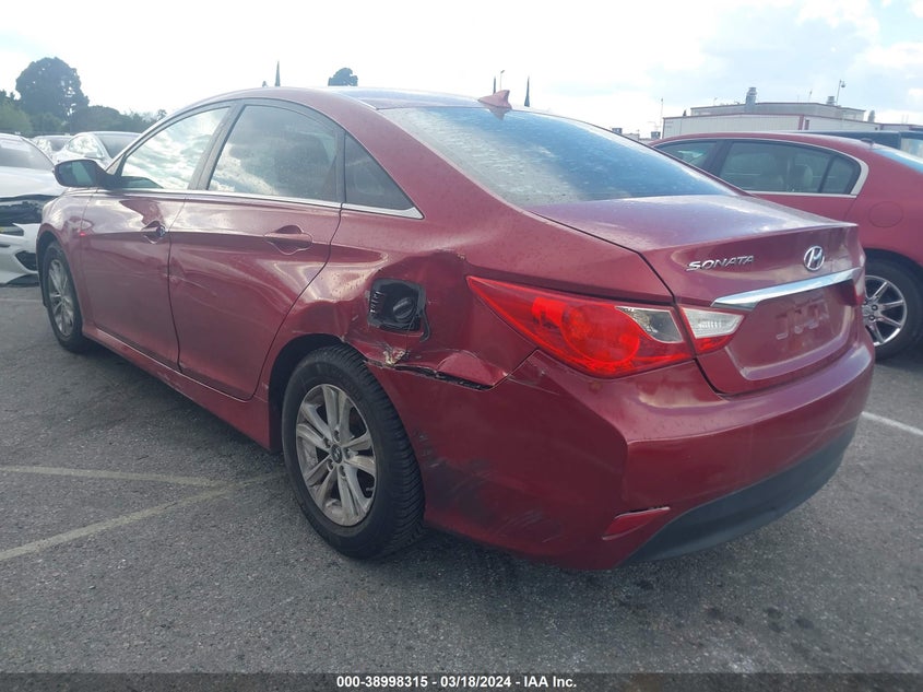 2014 HYUNDAI SONATA GLS - 5NPEB4AC2EH885778