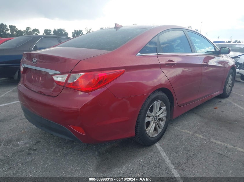 2014 HYUNDAI SONATA GLS - 5NPEB4AC2EH885778