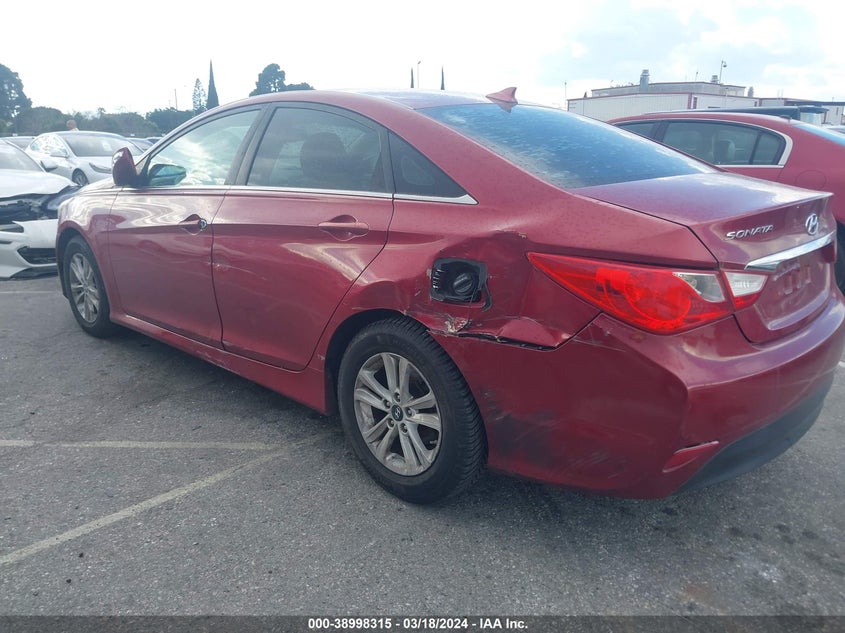 2014 HYUNDAI SONATA GLS - 5NPEB4AC2EH885778
