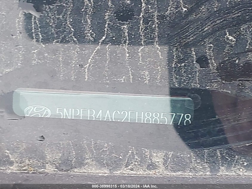 2014 HYUNDAI SONATA GLS - 5NPEB4AC2EH885778