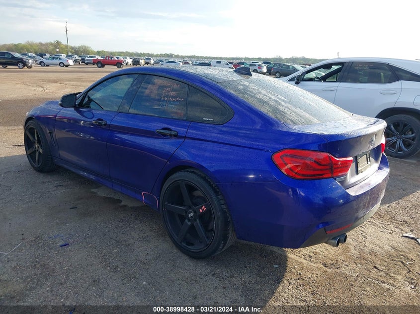 2019 BMW 430I GRAN COUPE VIN: WBA4J3C5XKBL06201